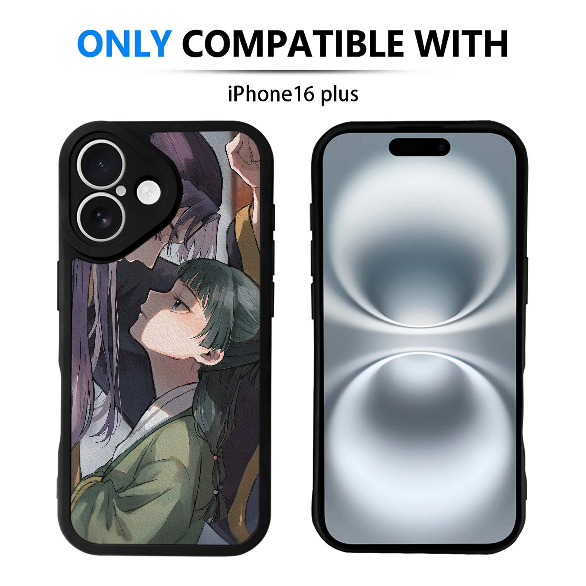 薬屋のひとりごと The Apothecary Diaries 【iPhone 16シリーズ対応】シリコンスマホケース（レザー調） 材質：シリコン